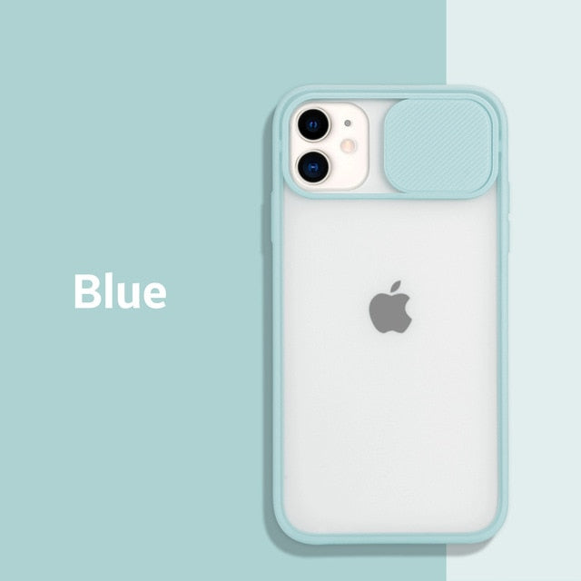 IPhone Sliding Cover Lens Protector Case