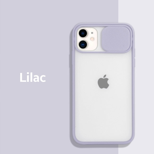 IPhone Sliding Cover Lens Protector Case