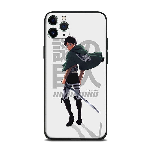 Attack on Titan Eren Jaeger Manga Phone CAse