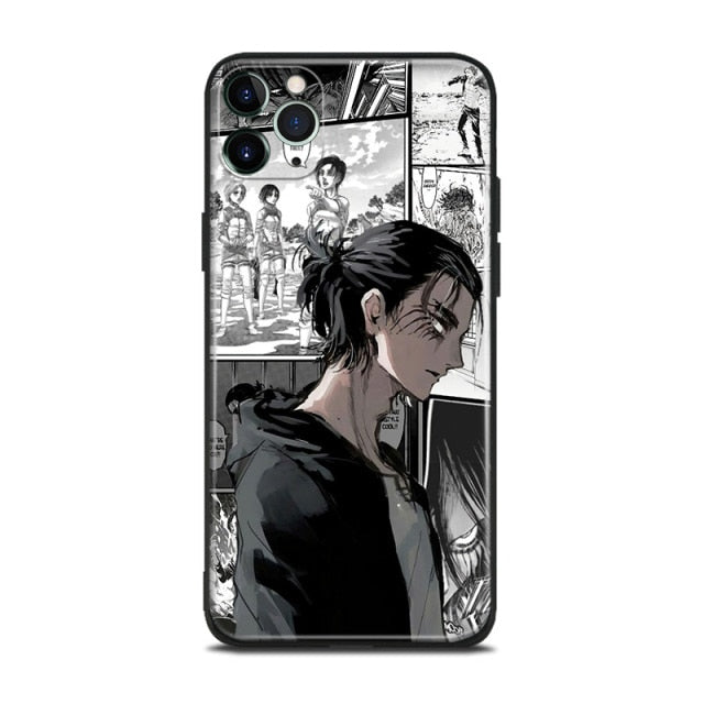 Attack on Titan Eren Jaeger Manga Phone CAse